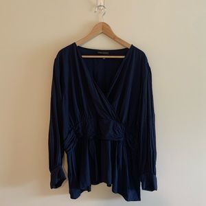 Lane Bryant Navy Top